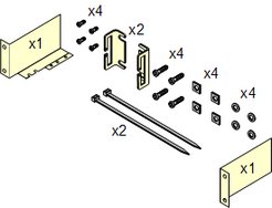 Avaya IP400 Rack Mounting Kit 700210800* - The Telecom Spot