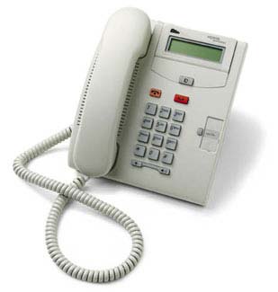 Avaya/Nortel T7100 Telephone, Platinum - Refurbished NT8B25AANBE6-RF - The Telecom Spot