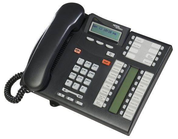 Avaya/Nortel T7316E Telephone, Charcoal NT8B27JANAE6* - The Telecom Spot