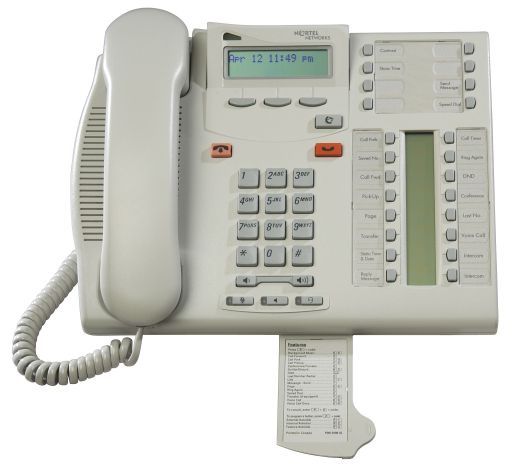 Avaya/Nortel T7316E Telephone, Platinum NT8B27JAABE6* - The Telecom Spot