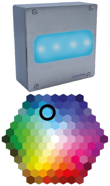 Cyberdata 011479 SIP Outdoor RGB (Multi-Color) Strobe 011479 - The Telecom Spot