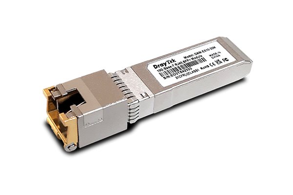 Draytek DAM - EX10 - 30m 10G Base - T RJ45 SFP+ Module DAM - EX10 - 30m - The Telecom Spot