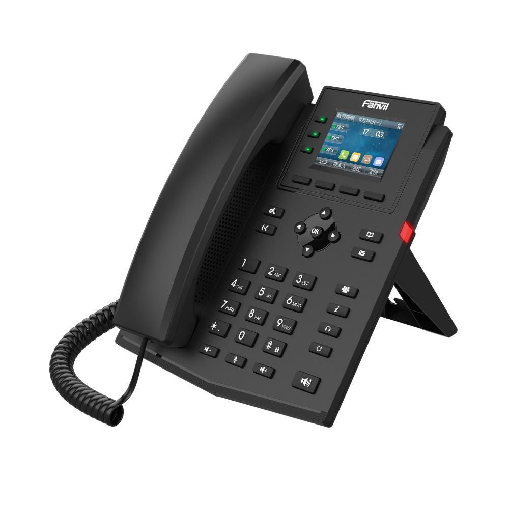 Fanvil X303 - 2 Wire IP Phone (RJ11) X303 - 2WIRE - The Telecom Spot