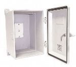 GAI-Tronics Weatherproof Telephone Enclosure Spring Door Option Grey **Non-Returnable** 255-003SK - The Telecom Spot