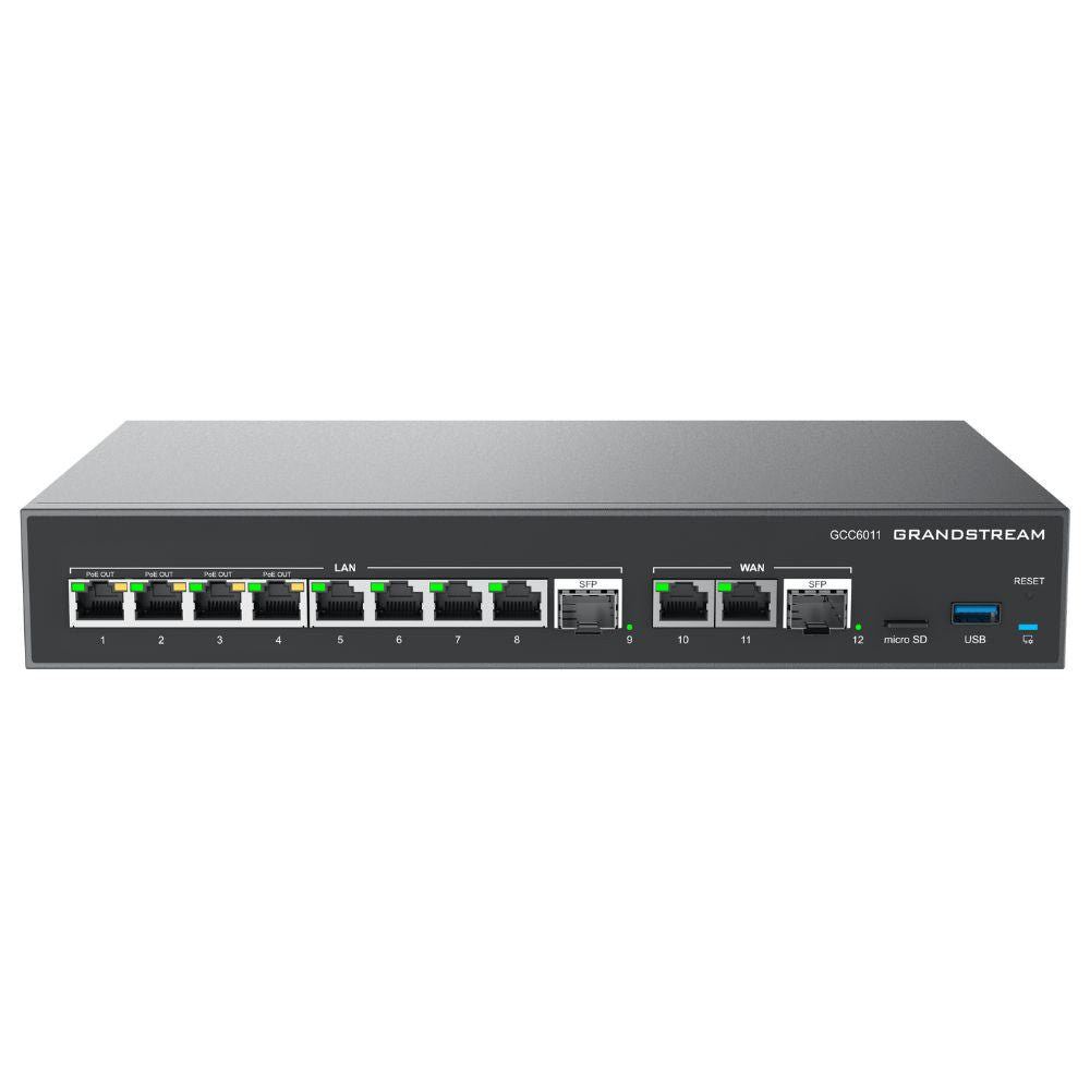 Grandstream GCC6011 UC+Networking All-in-one Appliance GCC6011 - The Telecom Spot