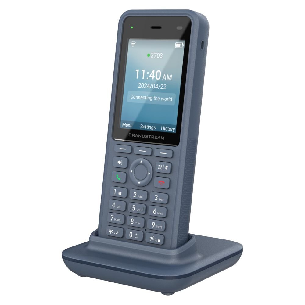 Grandstream WP836 Ruggedized Cordless WiFi 6 IP Phone WP836 - The Telecom Spot