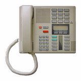 Nortel Norstar M7310 Telephone, Ash - Refurbished NT8B20-ASH-RF - The Telecom Spot