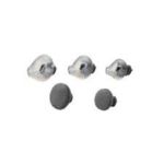 Plantronics EARTIP KIT 2 Ear Tips w/Cushions Friction Ring Earbud Ear cone CS530 W430 W700ft. s 85Q44AA - The Telecom Spot