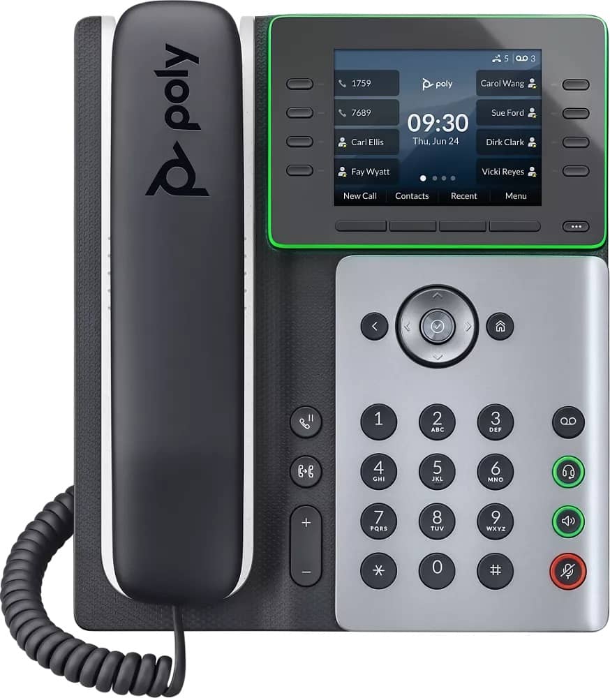 Poly Edge E320 Bluetooth IP Phone (Open Box) 82M88AA - OB - The Telecom Spot