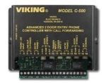 Viking Electronics Advanced Two Door Entry Phone Controller with Call Forwarding and Door Strike Control C-500 - The Telecom Spot