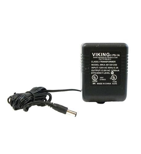 Viking Electronics Power Supply Barrel Connector (110VAC - 13.8VAC) PS-1A - The Telecom Spot