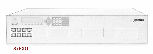 Xorcom XE2019 Asterisk PBX: 8 FXO XE2019 - The Telecom Spot