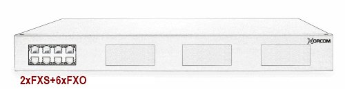 Xorcom XR1-12 Asterisk PBX: 2 FXS + 6 FXO XR1-12 - The Telecom Spot