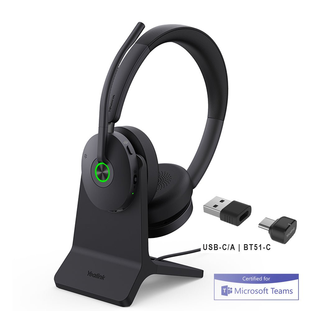 Yealink BH74 Bluetooth Wireless Headset 1208682 - The Telecom Spot