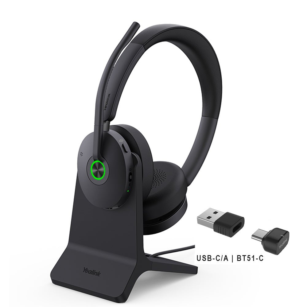 Yealink BH74 Bluetooth Wireless Headset 1208684 - The Telecom Spot