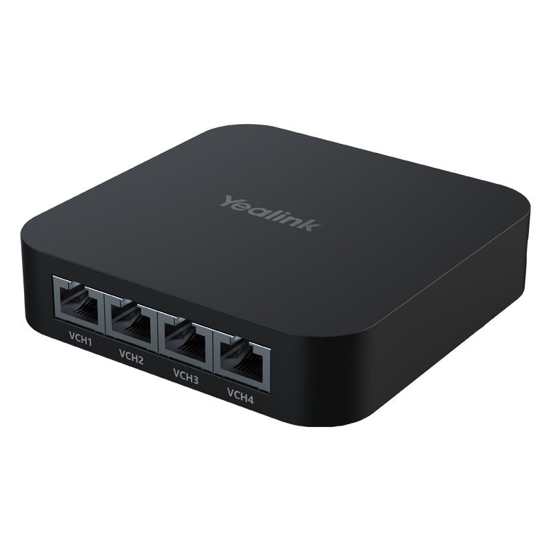 Yealink RCH40 4 Port PoE Switch RCH40 - The Telecom Spot