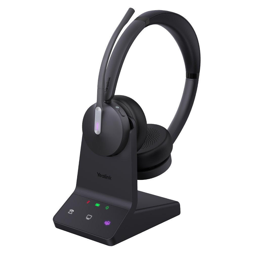 Yealink WH64 DECT/Bluetooth Hybrid Wireless Headset WH64 - DUAL - UC - The Telecom Spot